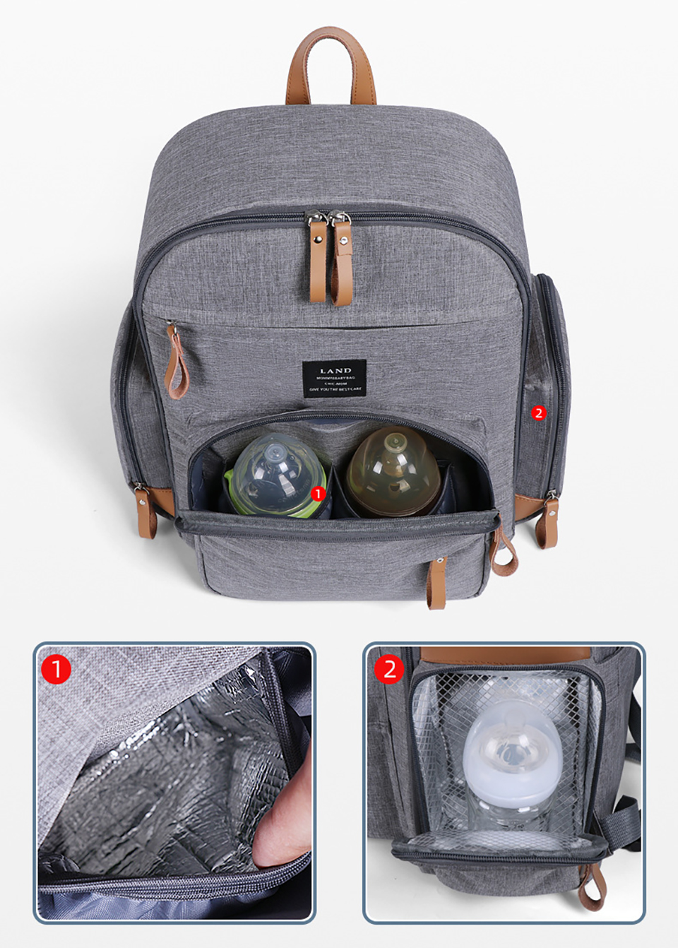 Luxury Outing Baby Toiletry Bag