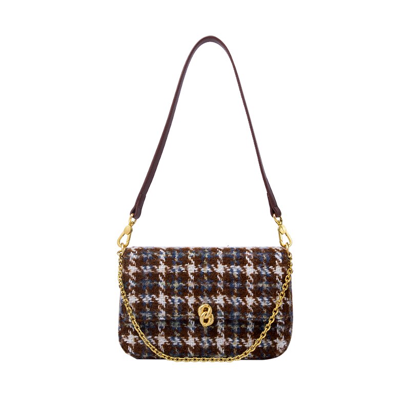 Houndstooth Trendy Ins Messenger Bag
