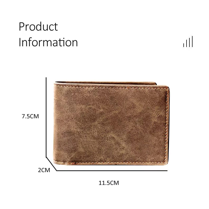 New Design Dollar Price Top Men Thin Wallet