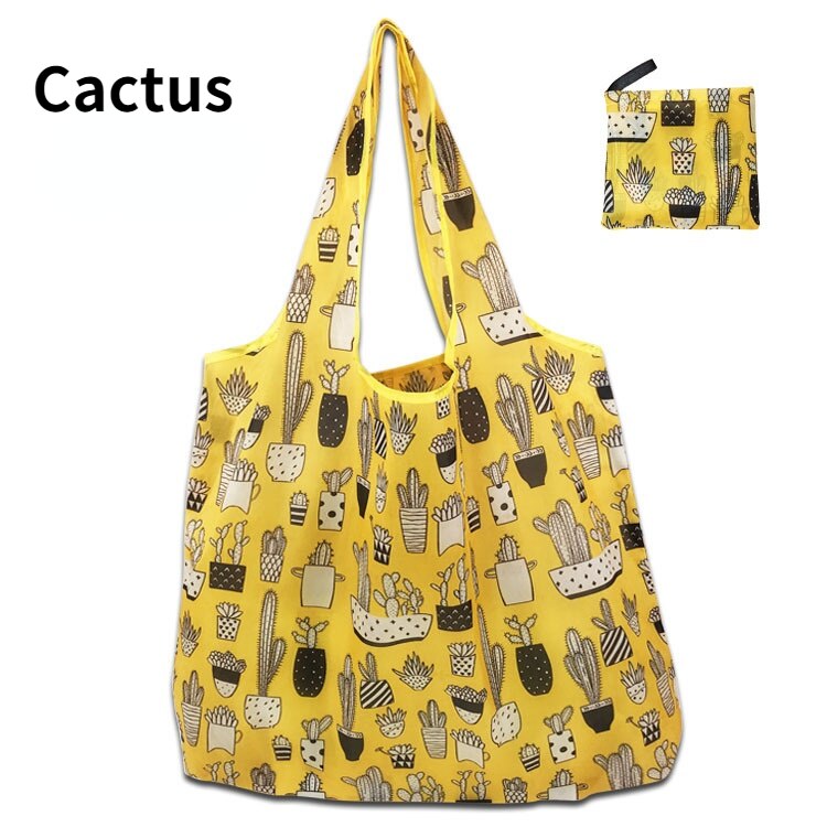 Portable Reusable Grocery Women Storage Bag