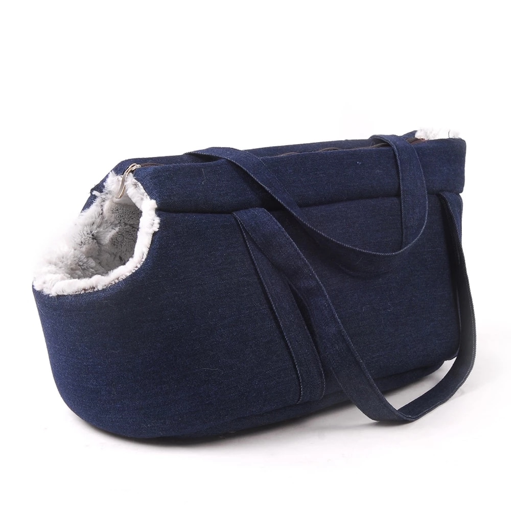 Velvet Cat Carrier Bag