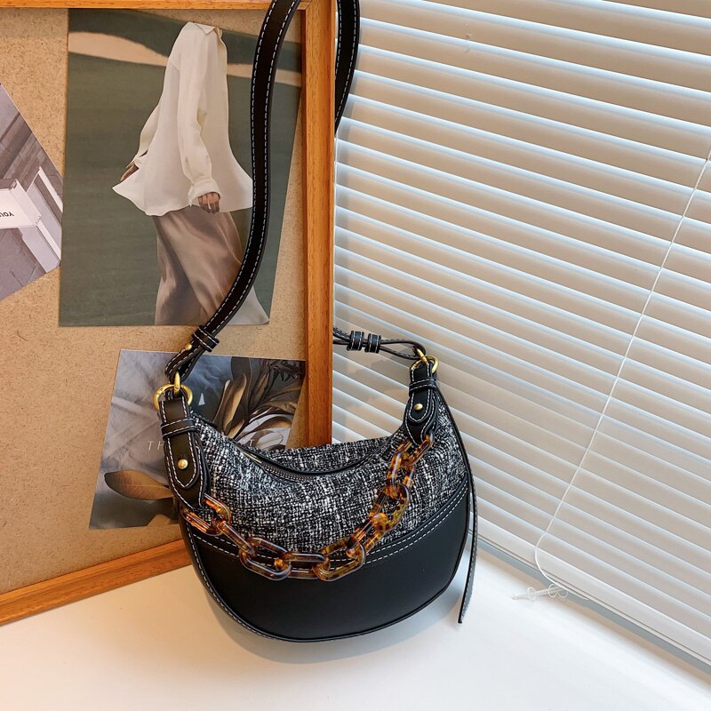 Acrylic Chain Dumplin Handbag