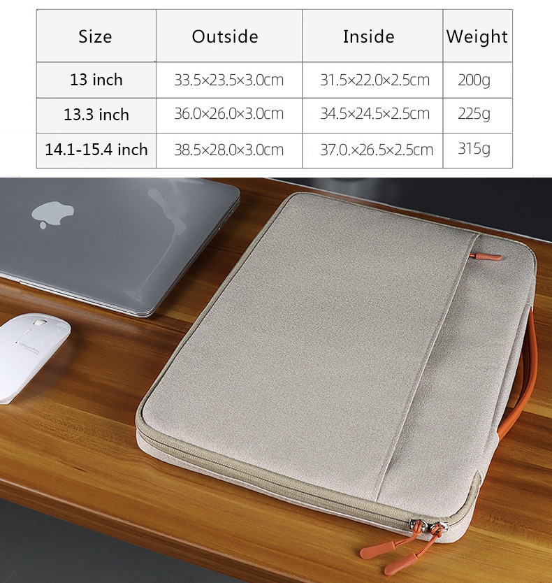 2022 Shockproof Laptop Bag Protective Handbag