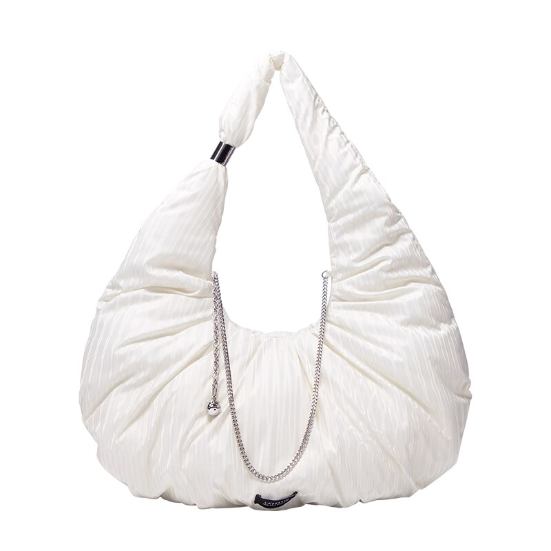 Large-capacity Niche Design Pleated Tote Bag