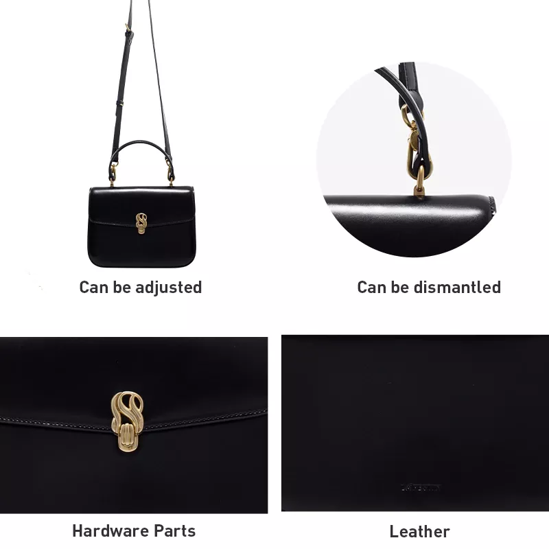 Retro Simple Top Handle Handbag