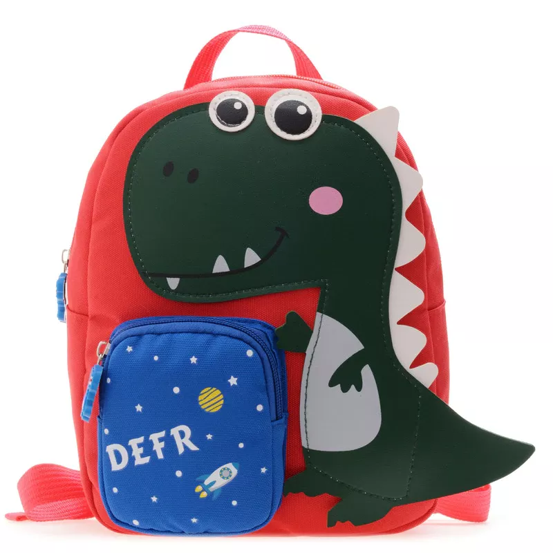 Cartoon Canvas Children School Backpack