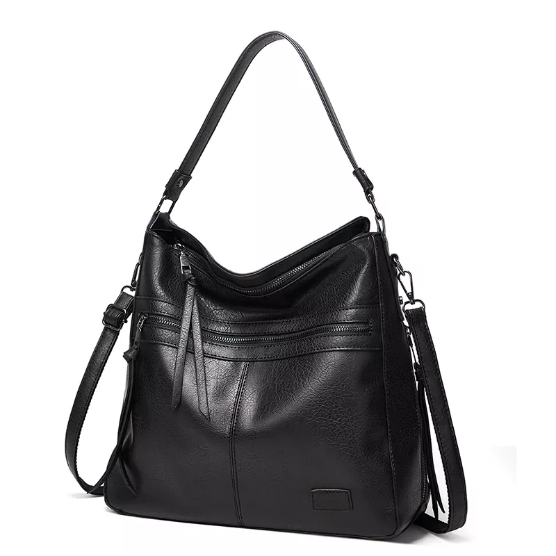 Tassel PU Leather Handbag