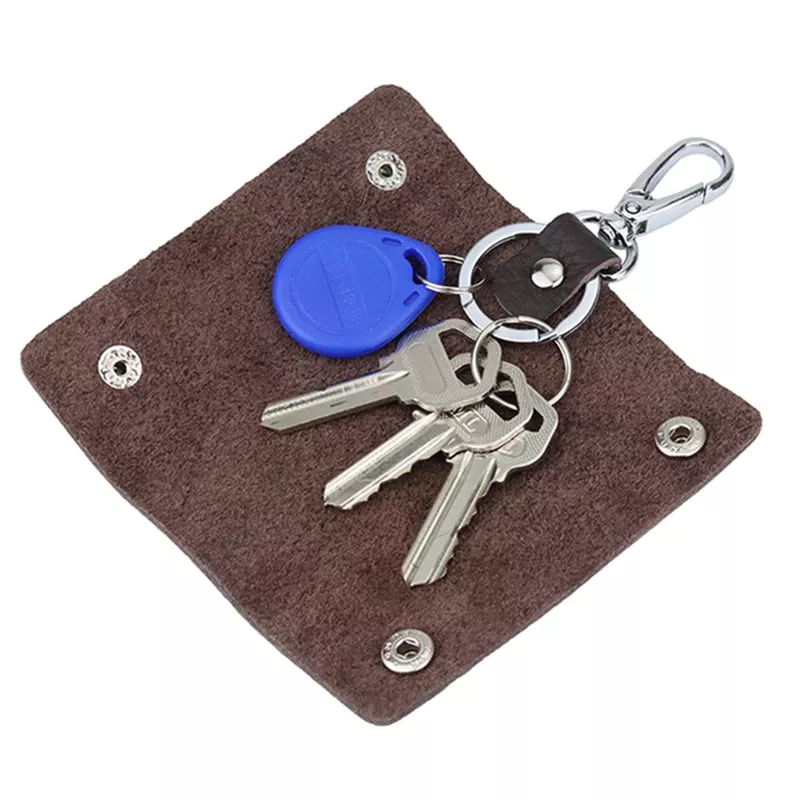 Leather Keychain Key Holder