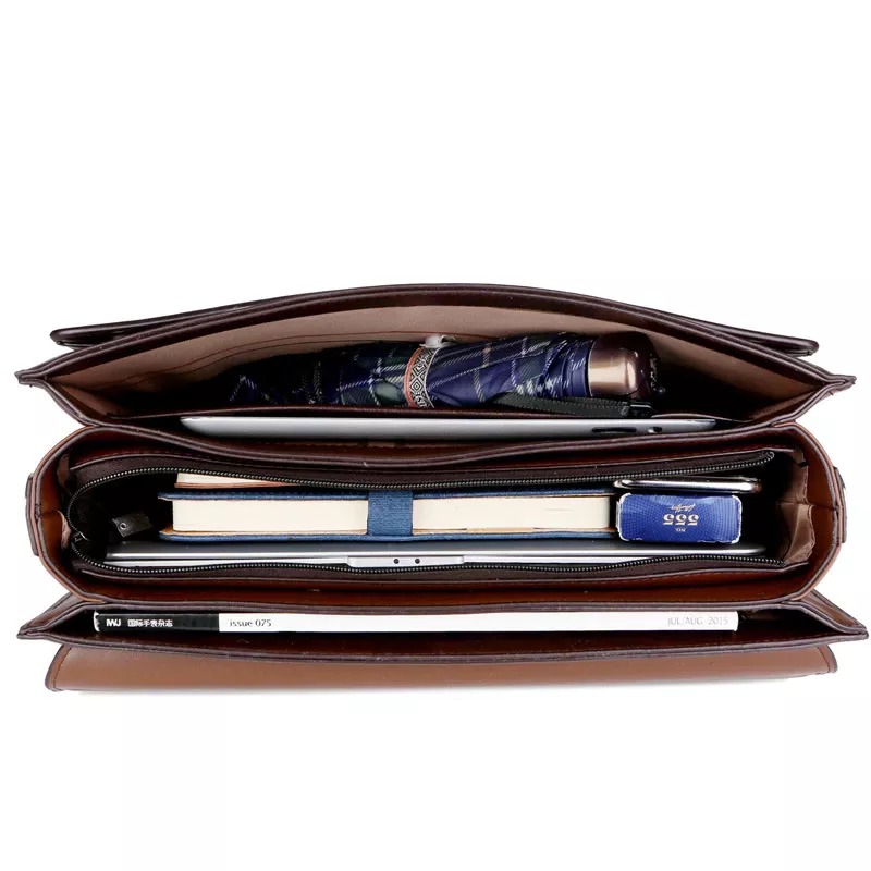 Briefcase Package Leather Laptop