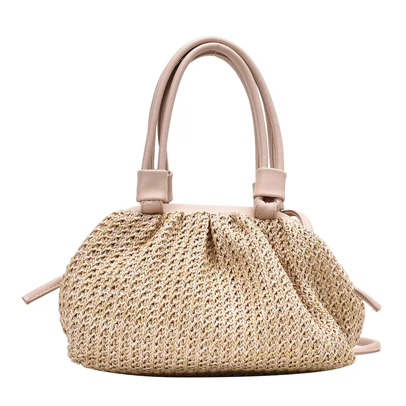 Straw Woven Design Women Handbag