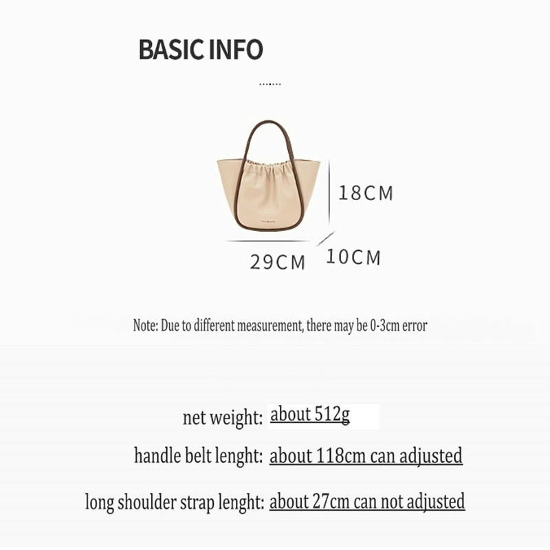Crossbody Bucket Bag Handbag