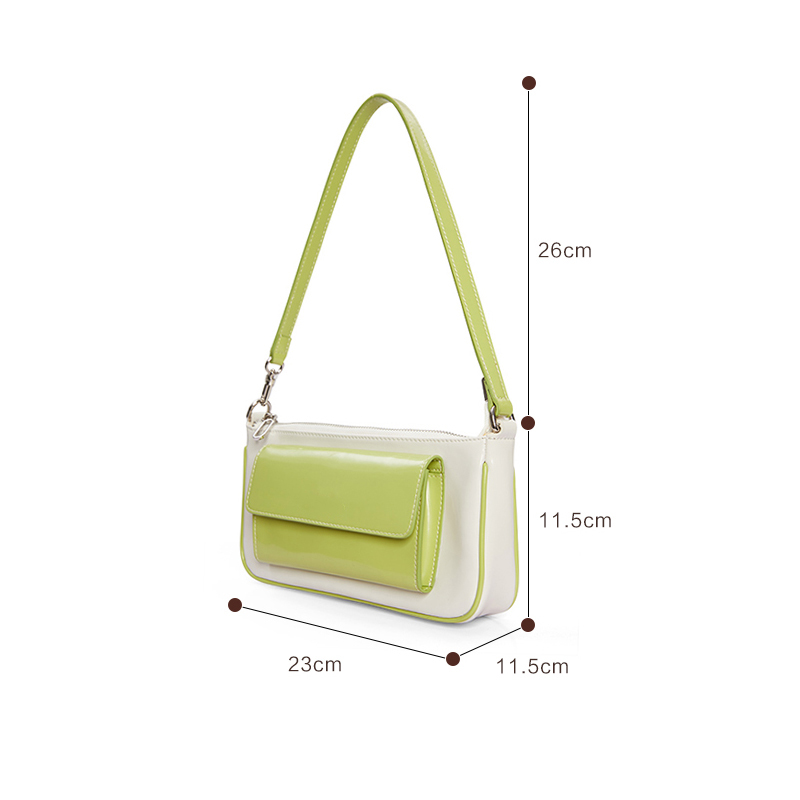 Vintage Underarm Bag Serpentine