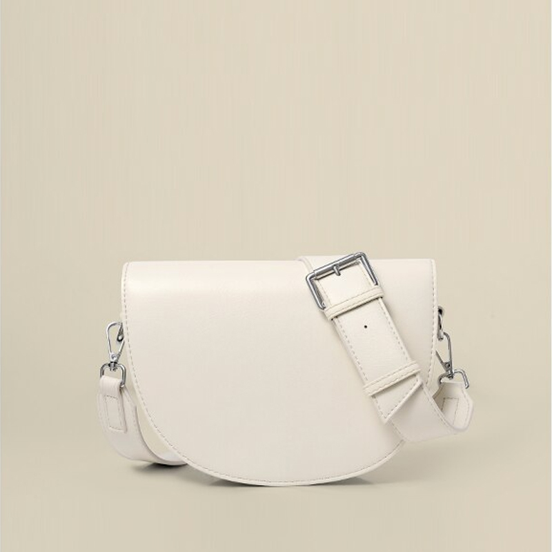 New Trendy Ladies High-end Simple Saddle Bag