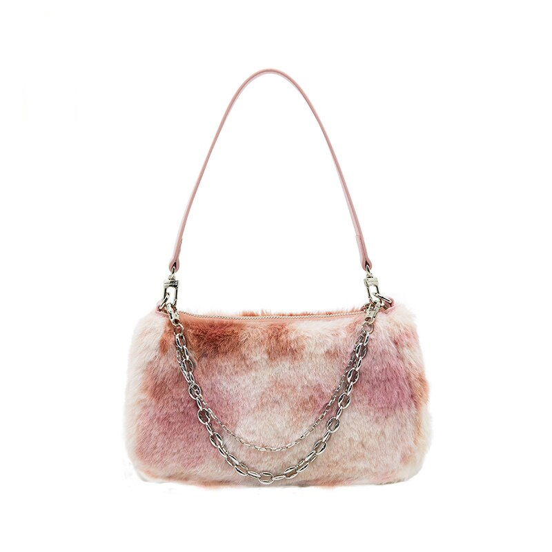 Abigail Fur Underarm Bag