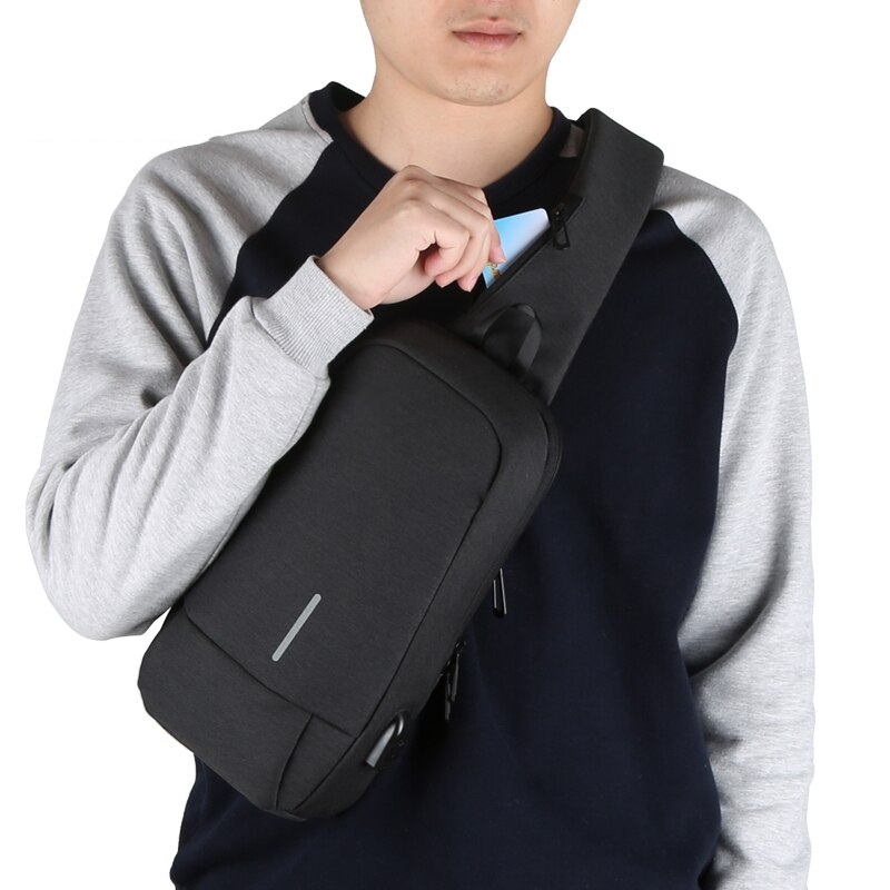 10 Inch Anti-theft Chest Bag