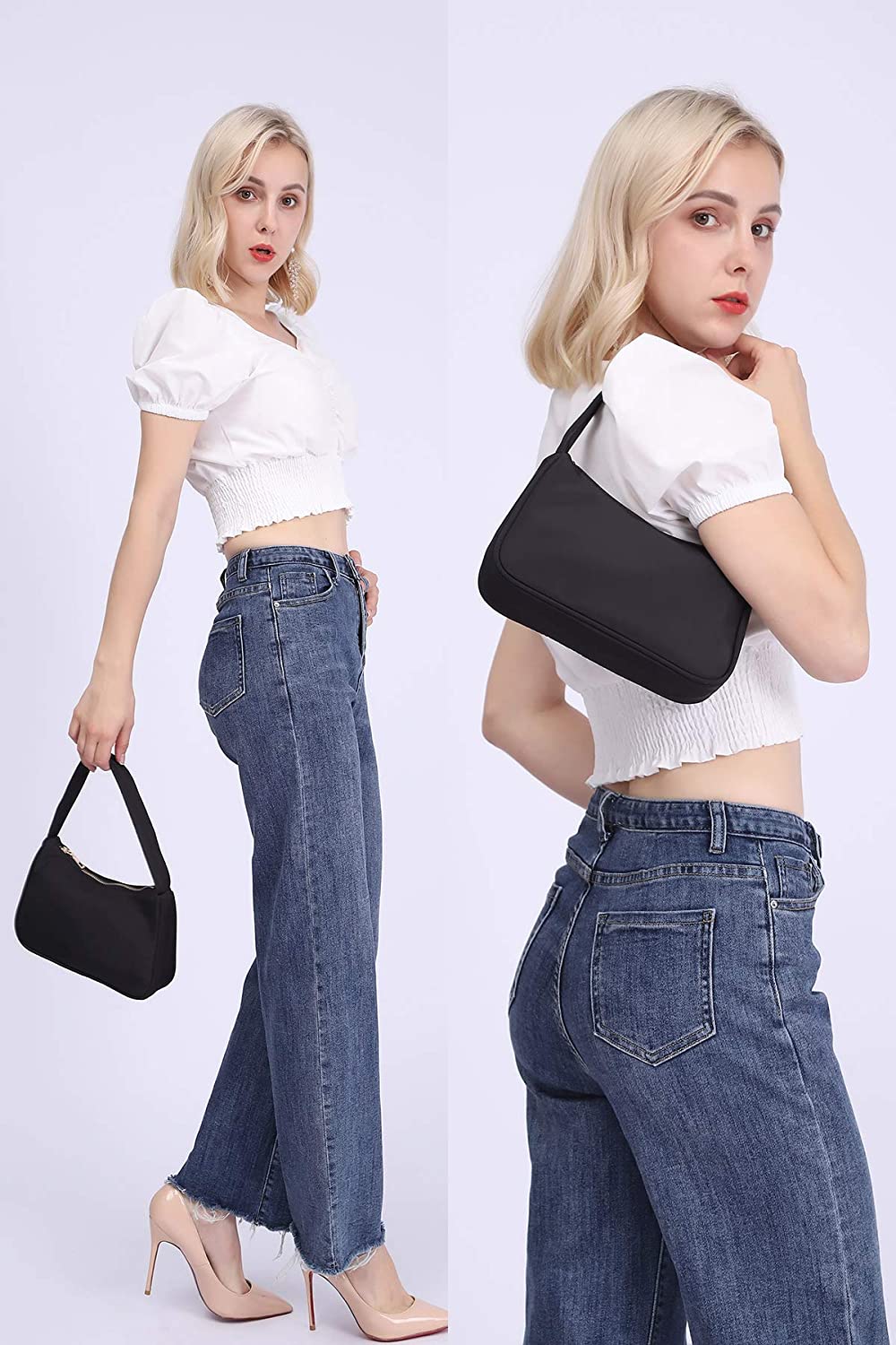 Small Nylon Shoulder Bag