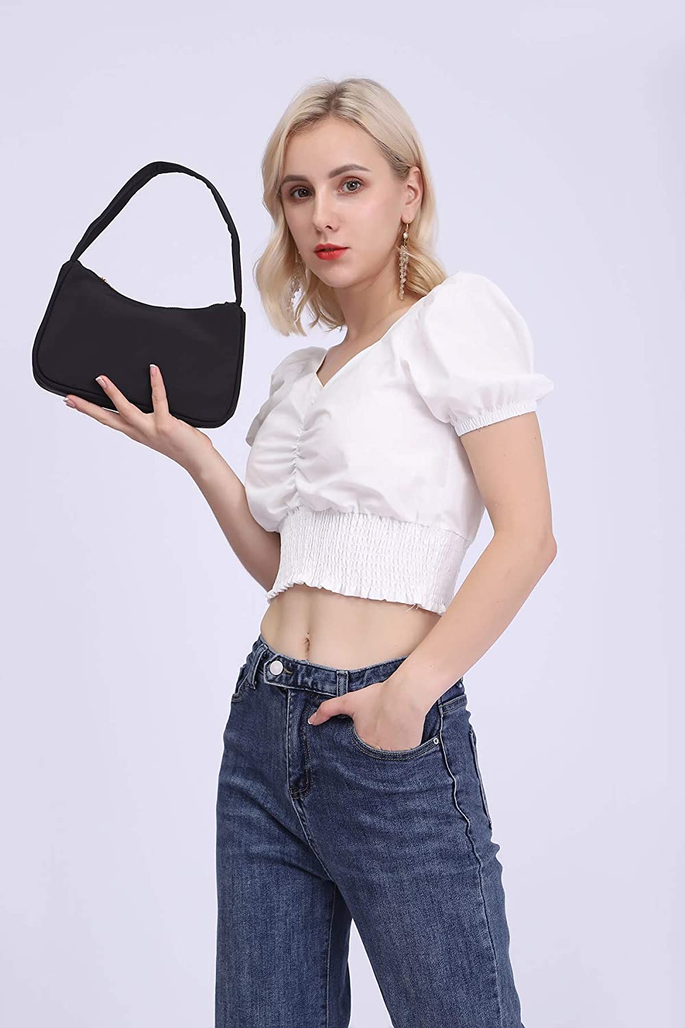 Small Nylon Shoulder Bag