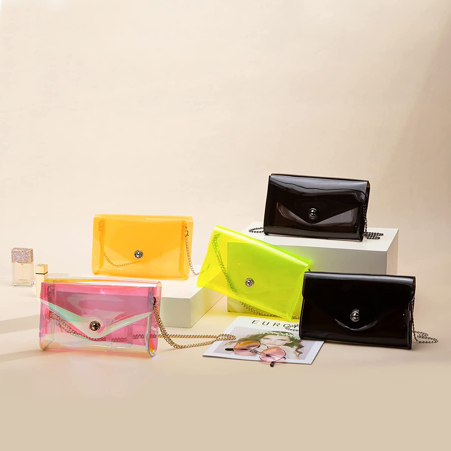 Women Clear Crossbody Bag